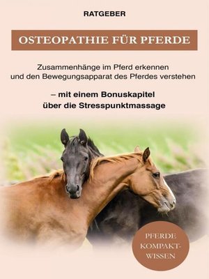 cover image of Osteopathie für Pferde